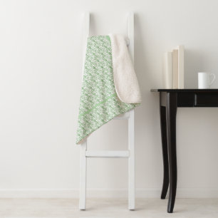 Sage Life Sherpa Blanket by Adiela Akoo