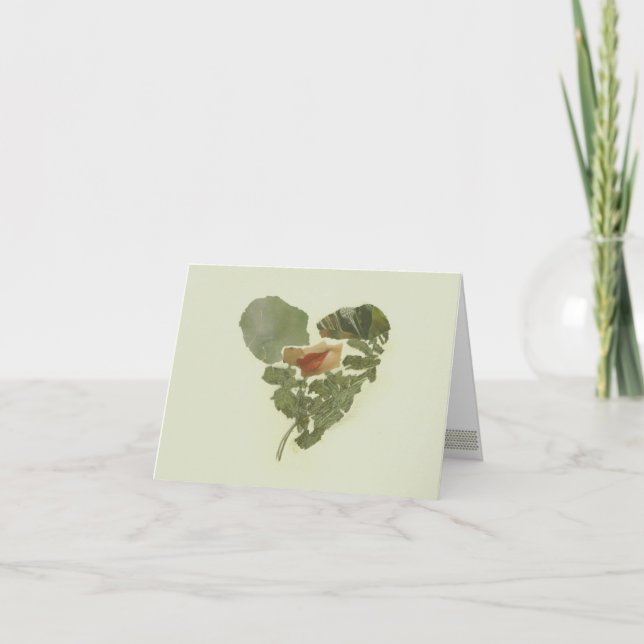 sage lips holiday card (Front)