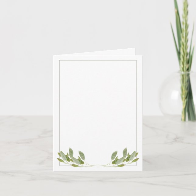 SAGE Note Card / Vertical (Front)