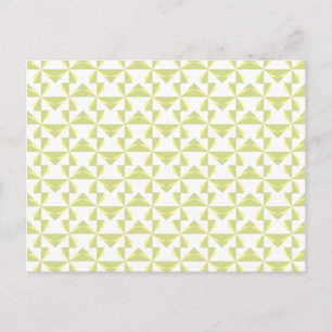 Sage Pinwheels Postcard