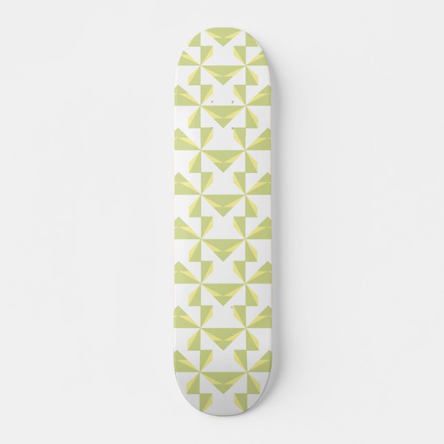 Sage Pinwheels Skateboard (Front)