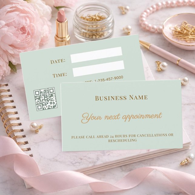 Sage QR business customer client appointment card (Creator Uploaded)