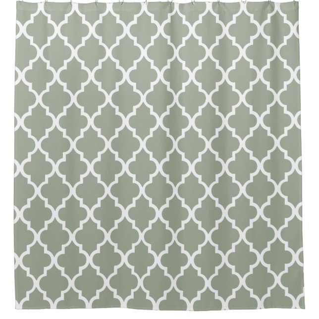 Sage Quatrefoil Pattern (Front)