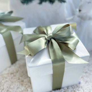 sage Ribbon Satin Ribbon