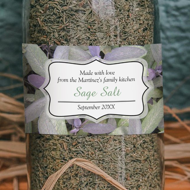 Sage sel ou autres conserves de sauge autocollants (Créateur téléchargé)