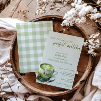 Sage She Found Her Perfect Matcha Bridal Shower