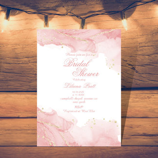 Sage SIMPLE  STYLISH bridal shower  Invitation
