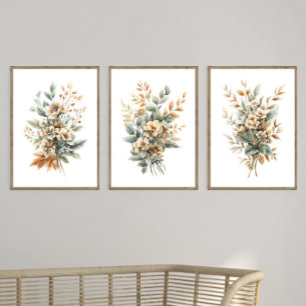 Sage Vert Beige Neutre Couleurs Botaniques Floral