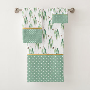 SAGE VERT EUCALYPTUS SPOT OR SALLE DE BAIN TOUR SE