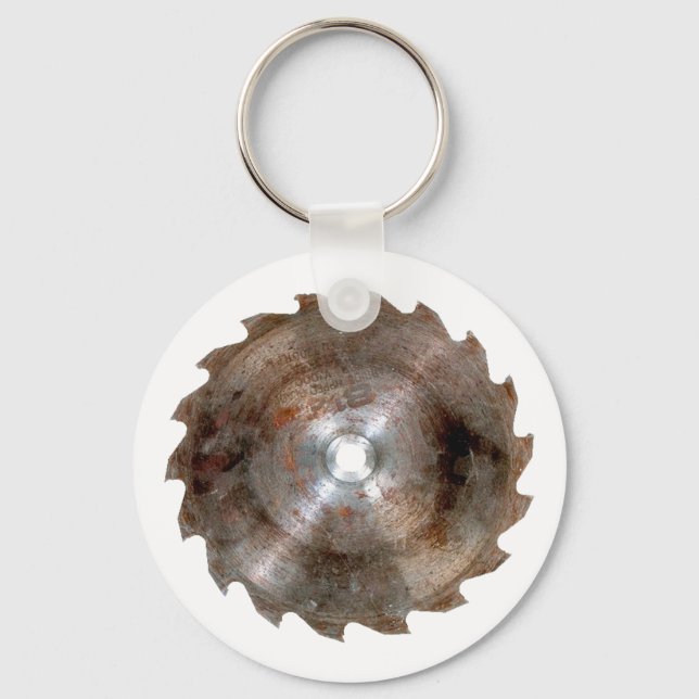 Sägeblatt saw blade keychain (Front)