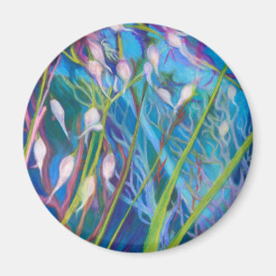 Sagebrush Sanctuary with Wild Grass Magnet