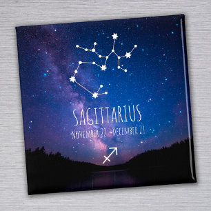 Saggitarius   Personalized Zodiac Constellation Magnet