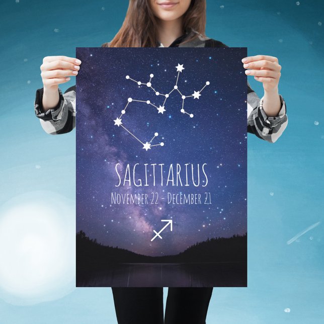 Saggitarius | Personalized Zodiac Constellation  Poster (Creator Uploaded)