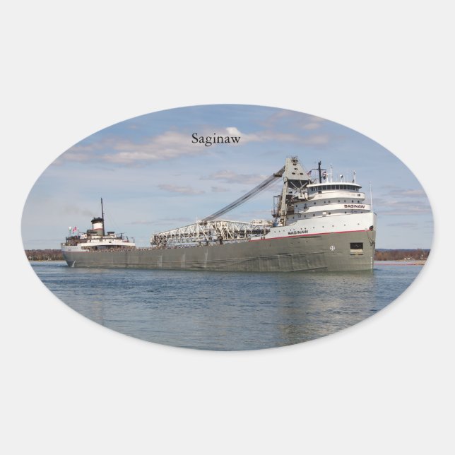 Saginaw sticker (Front)