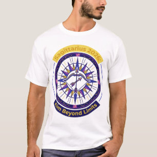 Sagittarius 2026 Zodiac Mandala Archer Fire Sign T-Shirt