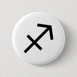 Sagittarius 2 Inch Round Button