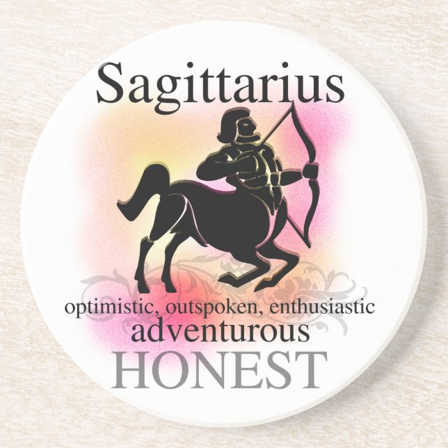 Sagittarius About You Coaster (Front)