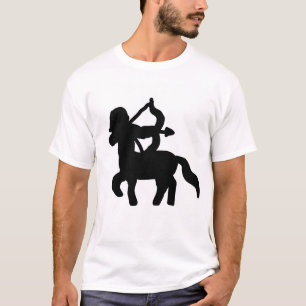 Sagittarius Archer Zodiac Icon – Bold Identity Art T-Shirt