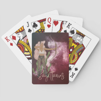 Sagittarius, Astrology, Sign Playing Cards