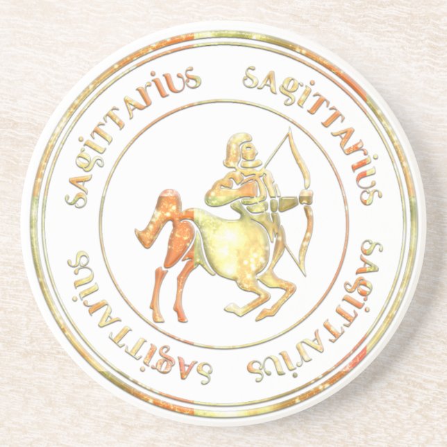Sagittarius Astrology Zodiac d1 Coaster 2 (Front)