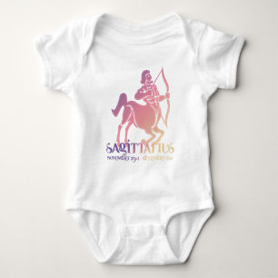 Sagittarius Astrology Zodiac d2 Baby Bodysuit