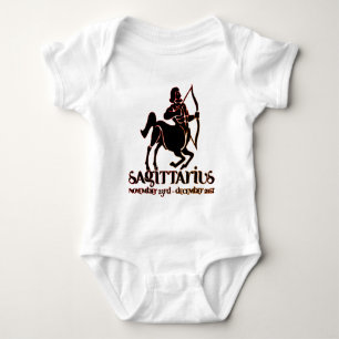 Sagittarius Astrology Zodiac d4b Baby Bodysuit