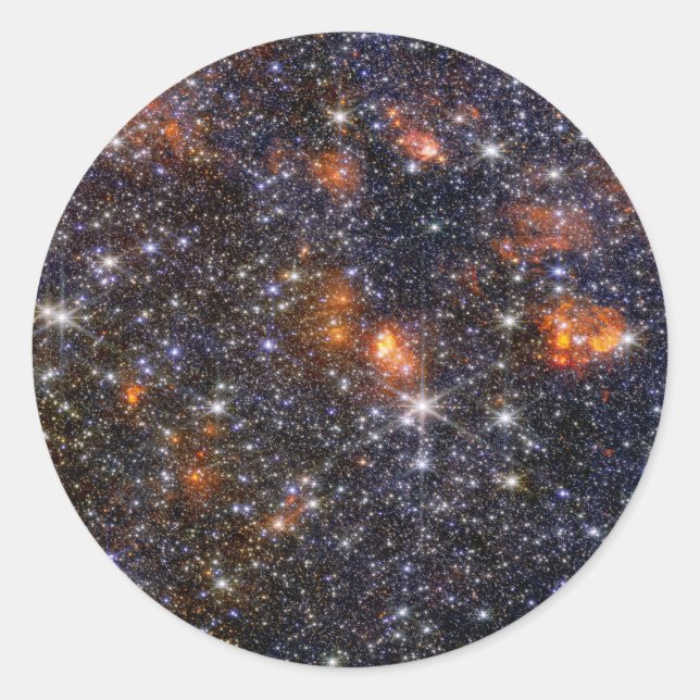 Sagittarius B2 Molecular Cloud Classic Round Sticker (Front)