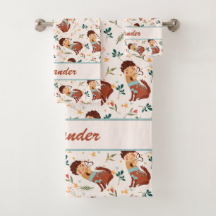 Sagittarius Baby Cozy Towels for Little Archers