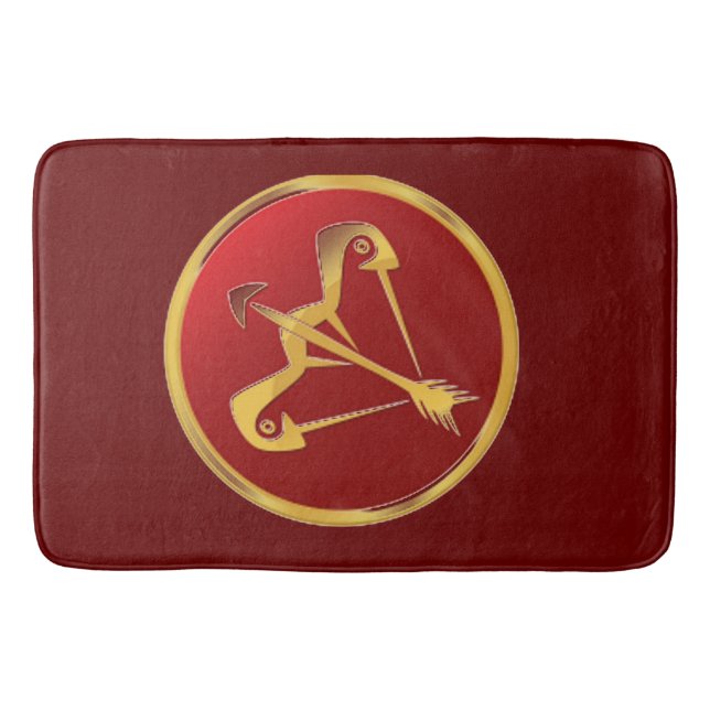Sagittarius Bath Mat (Front)