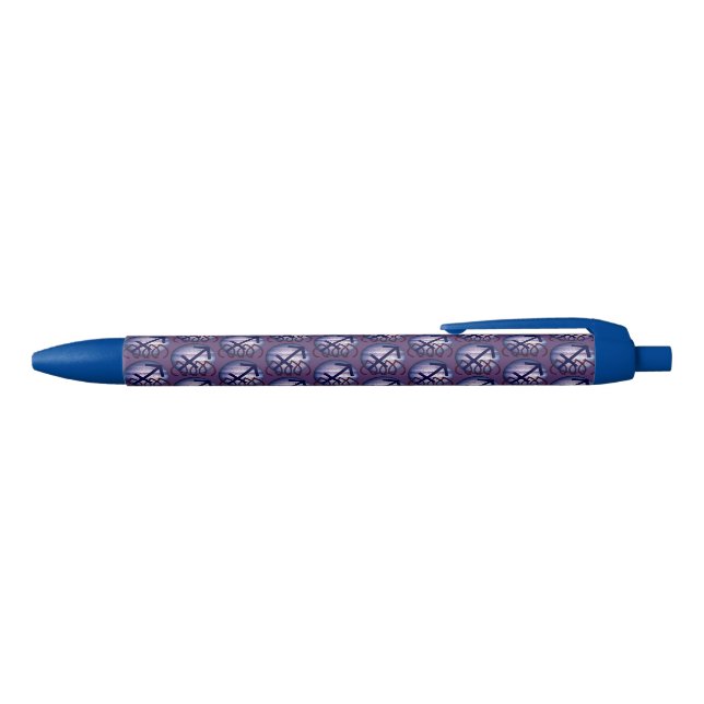 Sagittarius Black Ink Pen (Top)