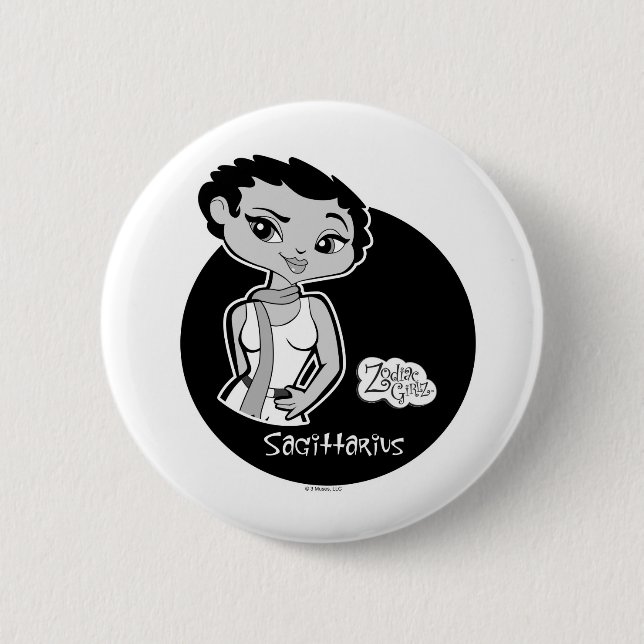 Sagittarius Button (Front)