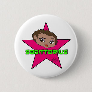 Sagittarius Button