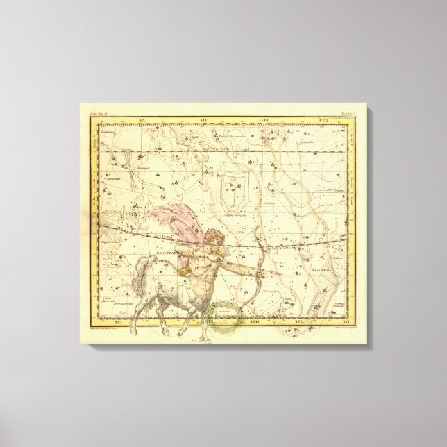 Sagittarius Canvas Print (Front)