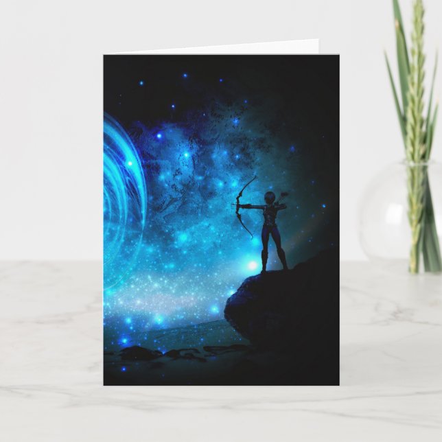 Sagittarius Card (Front)