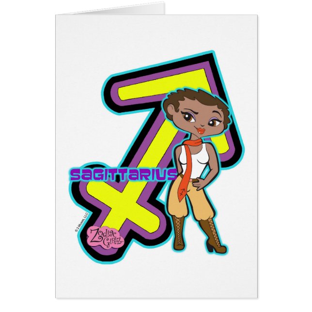 Sagittarius Card (Front)