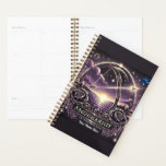Sagittarius “Chasing Horizons” Planner<br><div class="desc">Plan your adventures and goals with the bold energy of Sagittarius using this “Chasing Horizons” planner. Featuring a stunning bow and arrow aiming at a glowing horizon, surrounded by celestial stars, intricate roses, and the Sagittarius constellation, this planner captures your zodiac sign’s adventurous and free-spirited nature. Personalize it with your...</div>