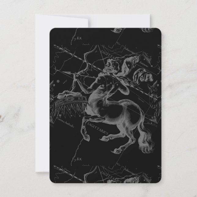 Sagittarius Constellation Hevelius1690 Nov22-Dec21 (Front)