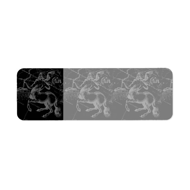 Sagittarius Constellation Hevelius circa 1690 (Front)