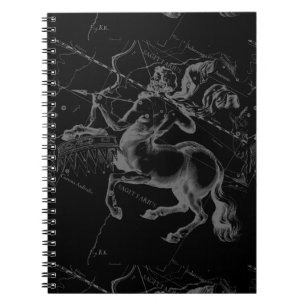 Sagittarius Constellation Hevelius circa 1690 Notebook