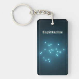 Sagittarius constellation keychain
