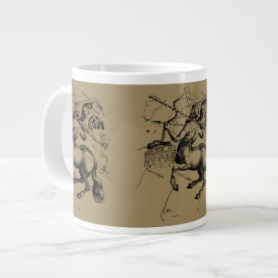 Sagittarius Constellation Map Hevelius 1690 Large Coffee Mug