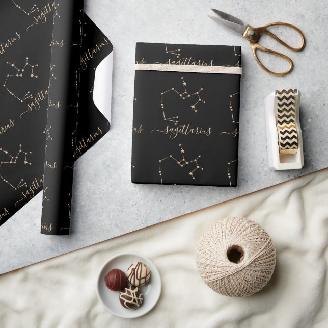 Sagittarius Constellation Wrapping Paper (Crafts)