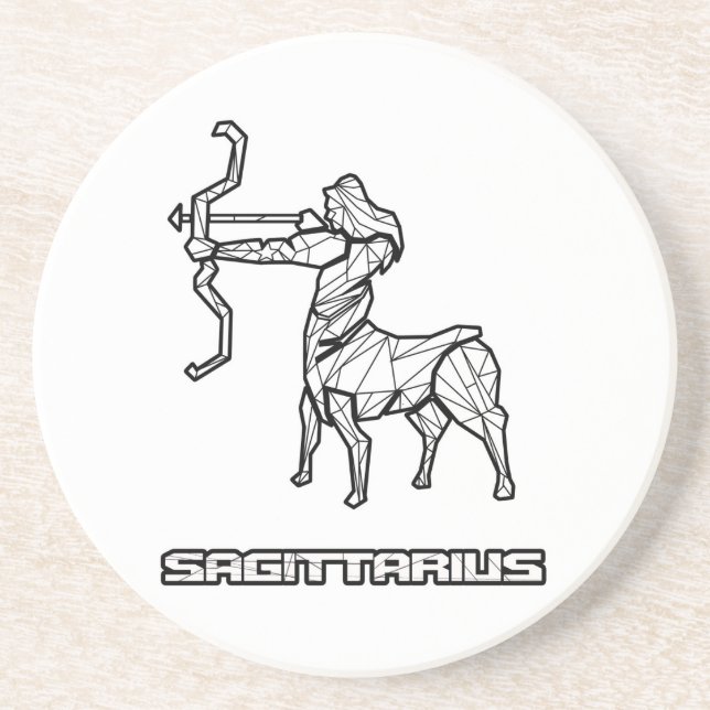 Sagittarius Dessous de verre des signes zodiaques (Devant)