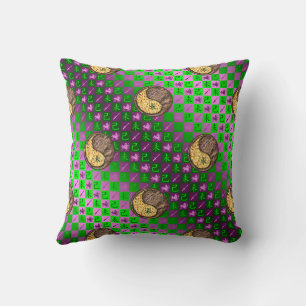 Sagittarius & Earth Goat Throw Pillow