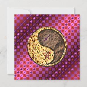 Sagittarius & Earth Tiger Card