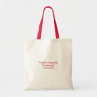 Sagittarius Escape Baggage Zodiac Tote Bag