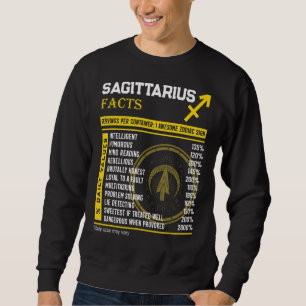 Sagittarius Facts Awesome Zodiac Sign Sagittarius Sweatshirt
