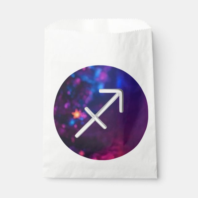 Sagittarius Favor Bag (Front)