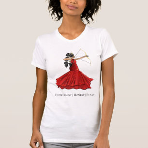 Sagittarius Female Goddess - Personality Traits T-Shirt