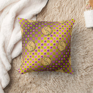 Sagittarius & Fire Monkey Throw Pillow